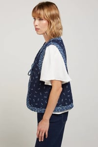 Image 3 of Chaleco Bandana Azul