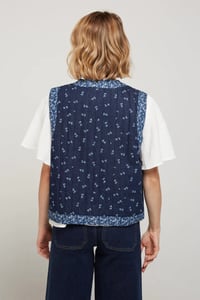 Image 4 of Chaleco Bandana Azul