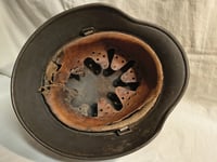 Image 5 of Elmetto mod 40 Tedesco Luftwaffe sbarco in Sicilia WW2 German Helmet WW2  - Casque Allemand 