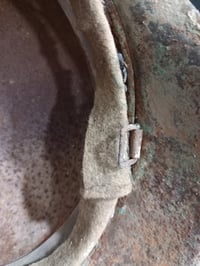 Image 3 of Elmetto mod 42 Tedesco WH Afrika Korps, sbarco in Sicilia WW2. German helmet ww2 - Casque Allemand