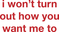 Image 2 of lyric tee 2 - extra large