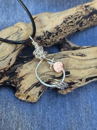 Image 4 of Ready to ship! Mens Necklace! ' Warrior' Sterling Silver and Copper 