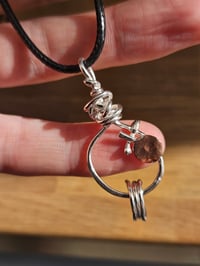 Image 5 of Ready to ship! Mens Necklace! ' Warrior' Sterling Silver and Copper 