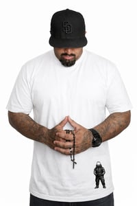 Image 1 of "WILDSTYLE" TEE - WHITE/BLACK