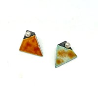 Image 1 of Orange Colour Test Earrings