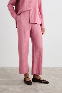 Image 1 of Pantalón Ancho Aurora Rosa Oscuro