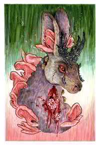 Fungus Hare Original Art