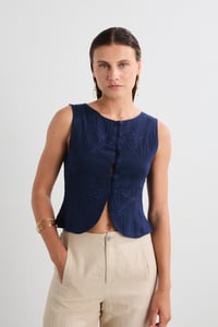 Image 3 of Chaleco Altan Azul