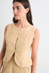 Image 1 of Chaleco Altan Amarillo 