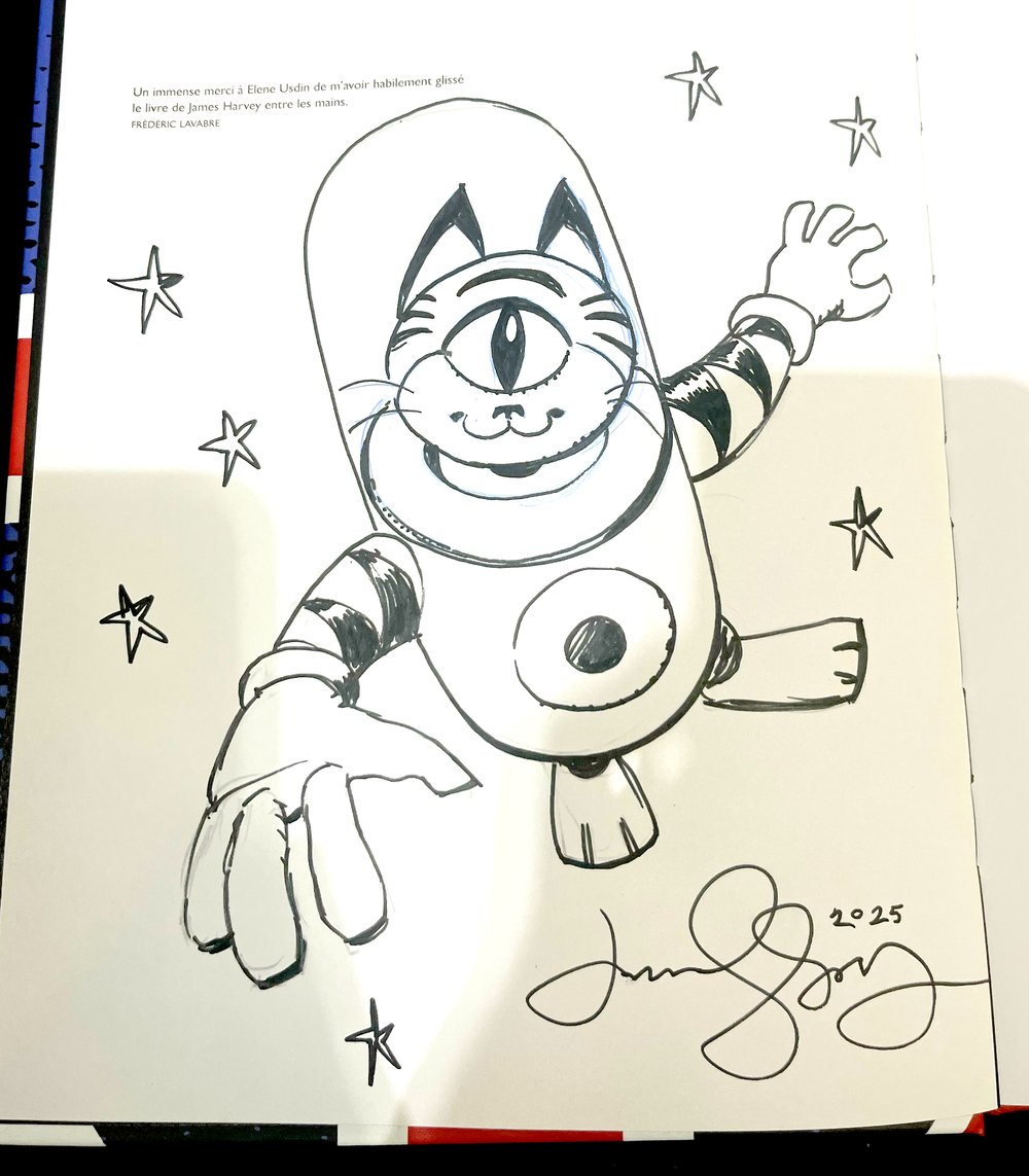 Custom Sketches (+ free Mighty Jill Off book!)