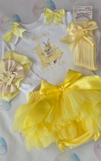 Image 2 of First Easter rabbit tutu sets 