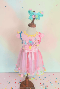 Image 3 of Girl's ice cream Dress