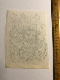 Image 2 of Hand Drawn 1980’s Wizard flash sketch by the Renegade