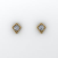 Image 1 of 2.5mm Single Star Studs 