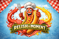 Image 2 of Relish The Moment 11x8in Tempered Glass Cutting Board