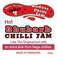 Hot Rhubarb Chilli Jam