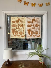 Image 2 of Cheese board A3 Print Yellow