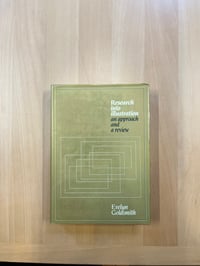 Research into illustration an approach and review by Evelyn Goldsmith