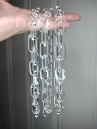 Image 1 of CLEAR CHAIN CHOKER FOR ALEXIA