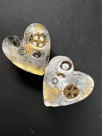 Image 1 of Archaeological Hearts Magnets (set of 2)