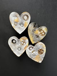 Image 2 of Archaeological Hearts Magnets (set of 2)