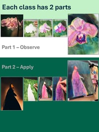 Image 3 of Patterns in nature - 4 week online art course