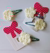 Image 2 of Flower Hair Clips