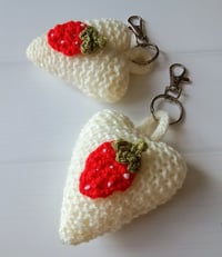 Sweet Strawberry Bag Charm
