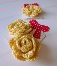 Image 2 of Butter Yellow Hair Accessories Set