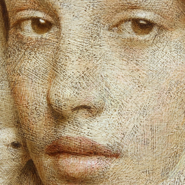 "Woman with birds "
