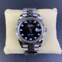 Image 1 of Rolex Datejust - Nero diamanti acciaio