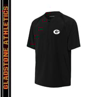 Image 1 of 1/4 Zip Short Sleeve Jacket G or Mo