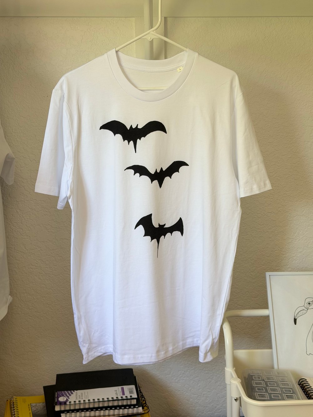 3 Bats - Unisex organic cotton t-shirt