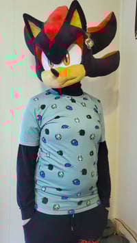 Image 2 of Hedgehogs all over print T shirt