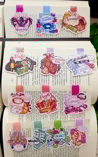 Image 13 of Fanfic tropes [Pin + Sticker & Bookmark]