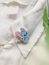 Image 4 of Stitch & Angel[Collar Pin]