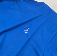 Image 2 of Bar Scarf T - Royal Blue