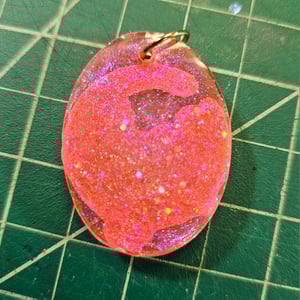 Image of Sailor Moon Custom Upcycled Oval Resin Pendant