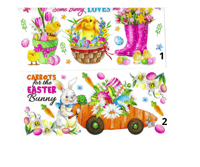 Image 1 of Easter Snow globe Design 16 oz cup