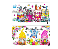 Image 4 of Easter Snow globe Design 16 oz cup