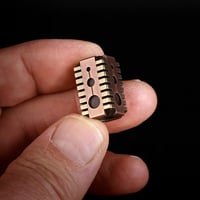 Image 2 of Brass and Copper EDC Bead