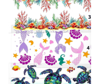 Image 4 of Ocean Snow Globe cup 16 oz 