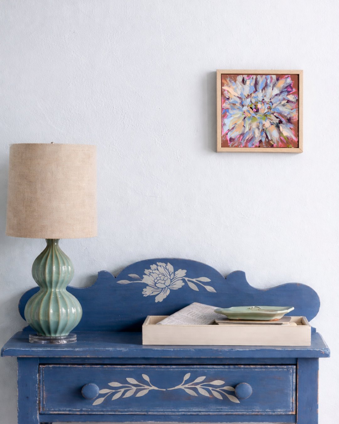 Image of "I Am Sensitive and I Cry a Lot" Original Oil Painting