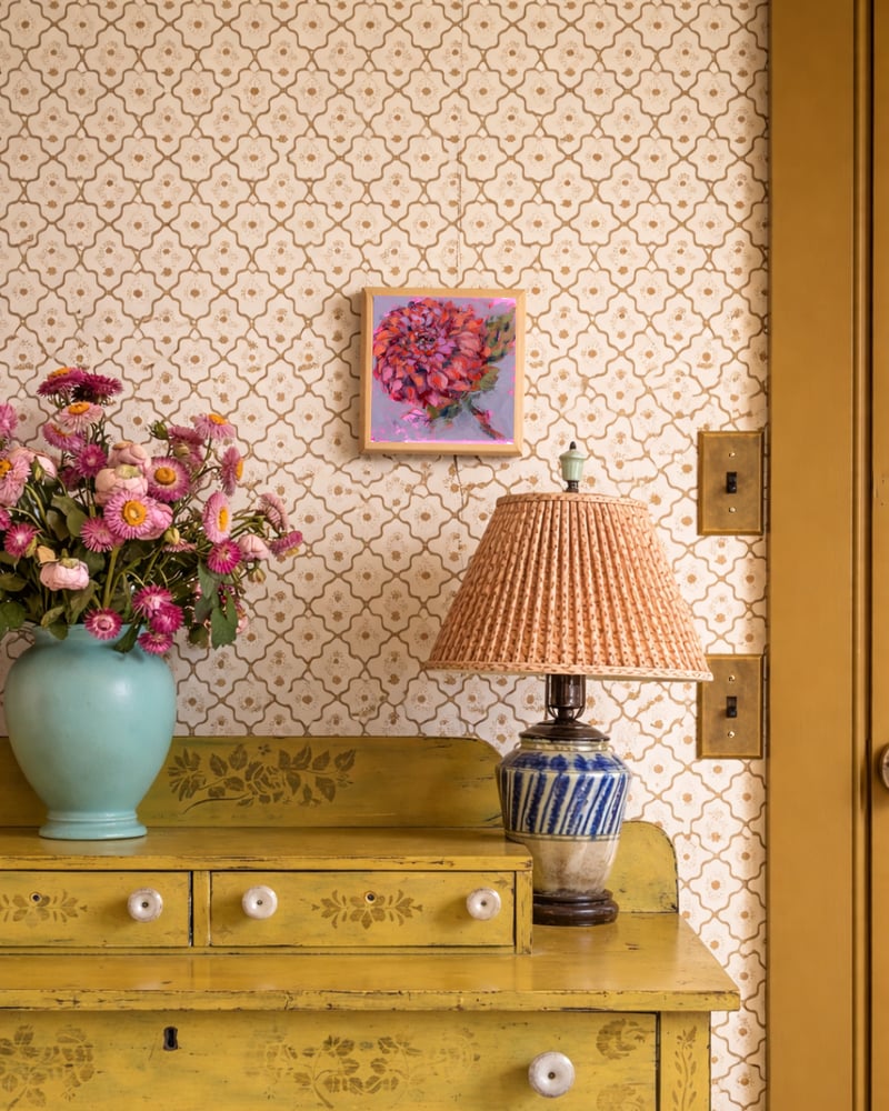 Image of "I Am Feminine and Flourishing" Original Oil Painting