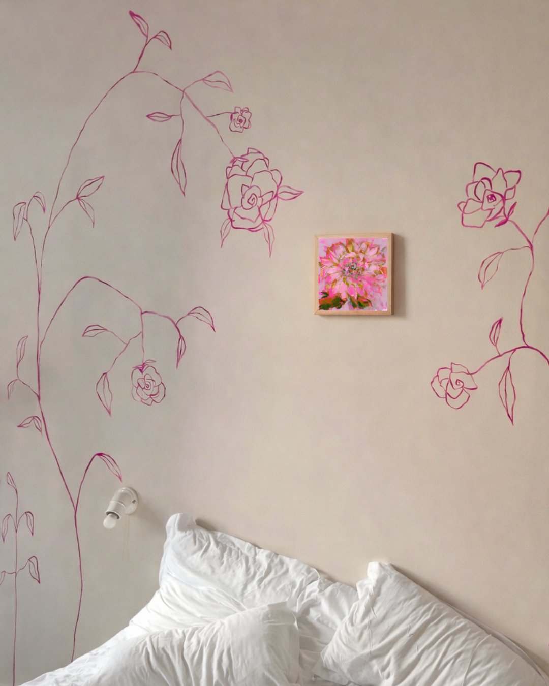 Image of "I Am Literally Just A Girl" Original Oil Painting