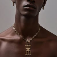 Image 1 of SYMBOL YAZ NECKLACE BY BERBERISM 