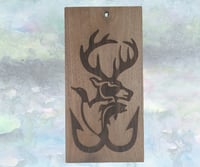 Hunting and Fishing Plaque