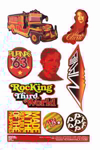 Image 1 of Team Manila Stickers [2008]