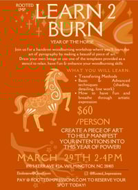 Learn 2 Burn Year of the Horse Class 