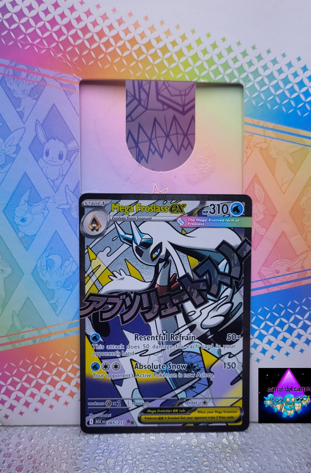 Image of Mega Frosslass Ex Atk Rare Sir NM 